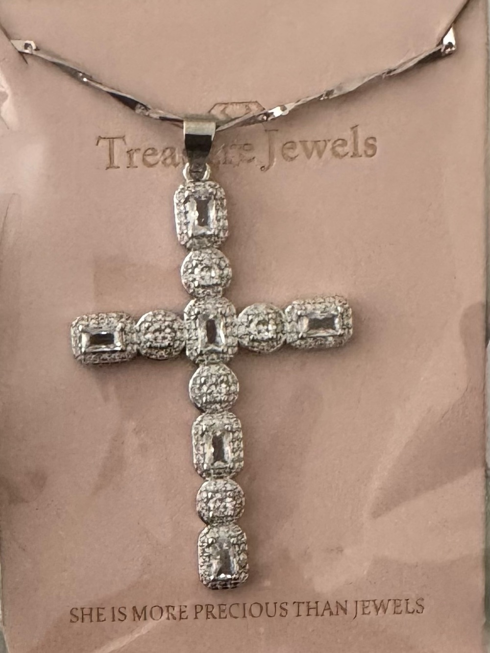 Treasure Jewels NWT Heavenly Silver Necklace